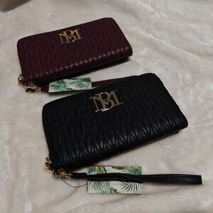 Badgley Mischka *FALL BUNDLE* quilted wallets w/ wristlets
